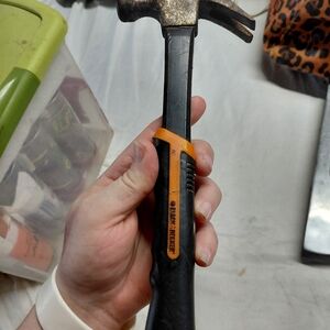 Black & Decker Black and Orange Hammer